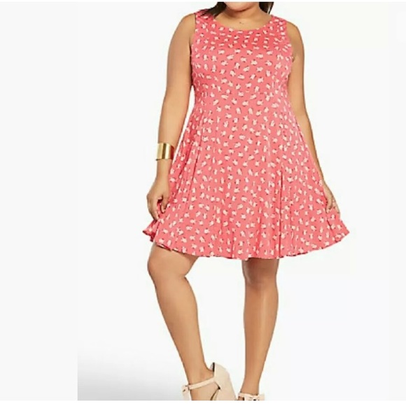 fit and flare dress size 22